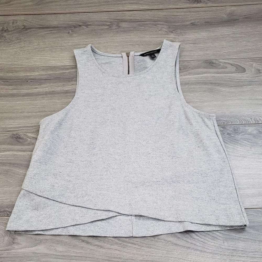 Banana Republic Sleeveless Layered Hem Tank Top XS - Picture 11 of 12